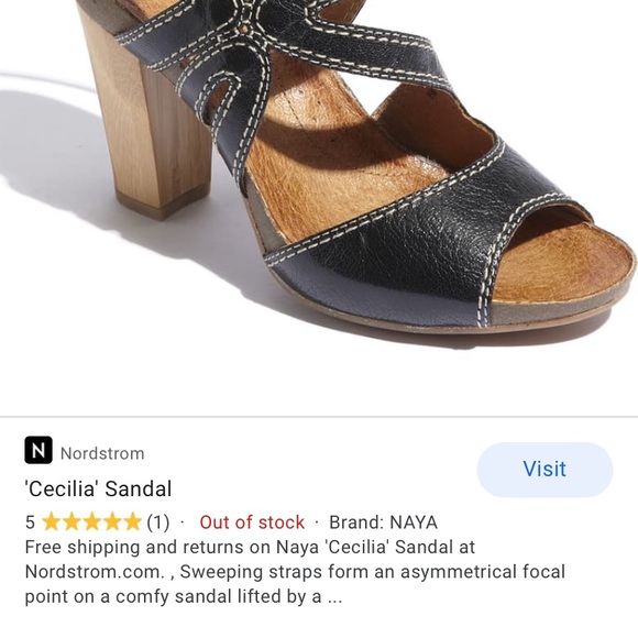 🆕Naya Leather Comfort Sandals - Picture 8 of 10